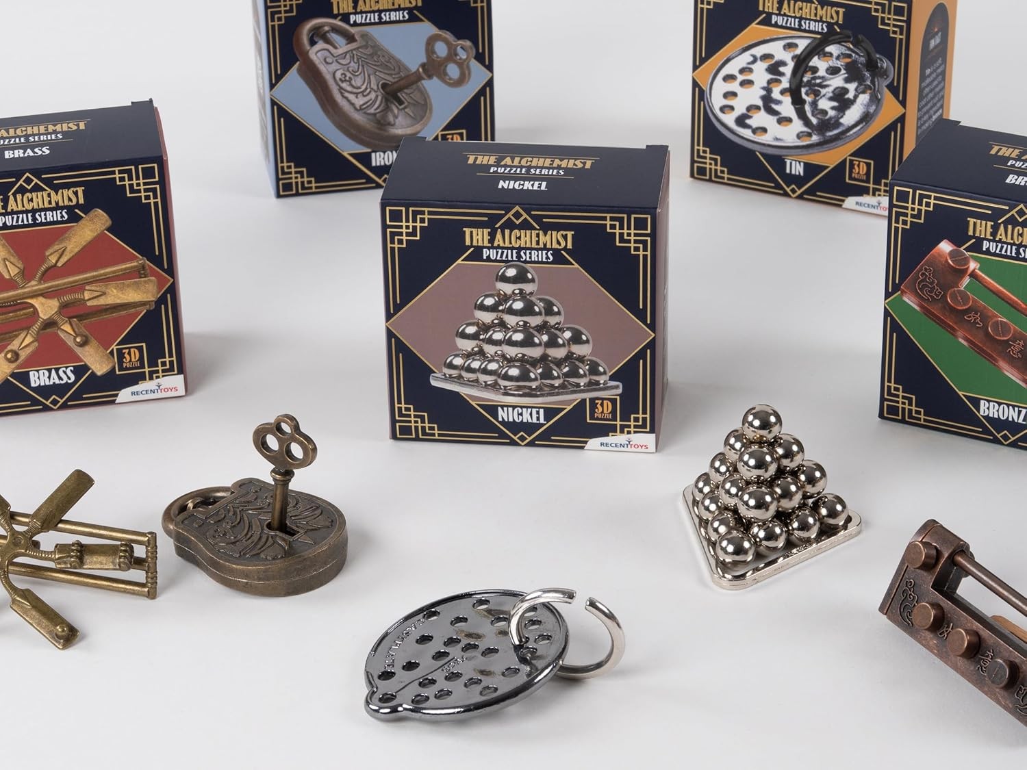 The Alchemist Metal Puzzle Brain Teaser