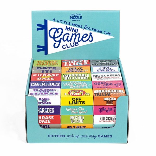 Mini Pocket Games Set - 15 Games Surprise Selection