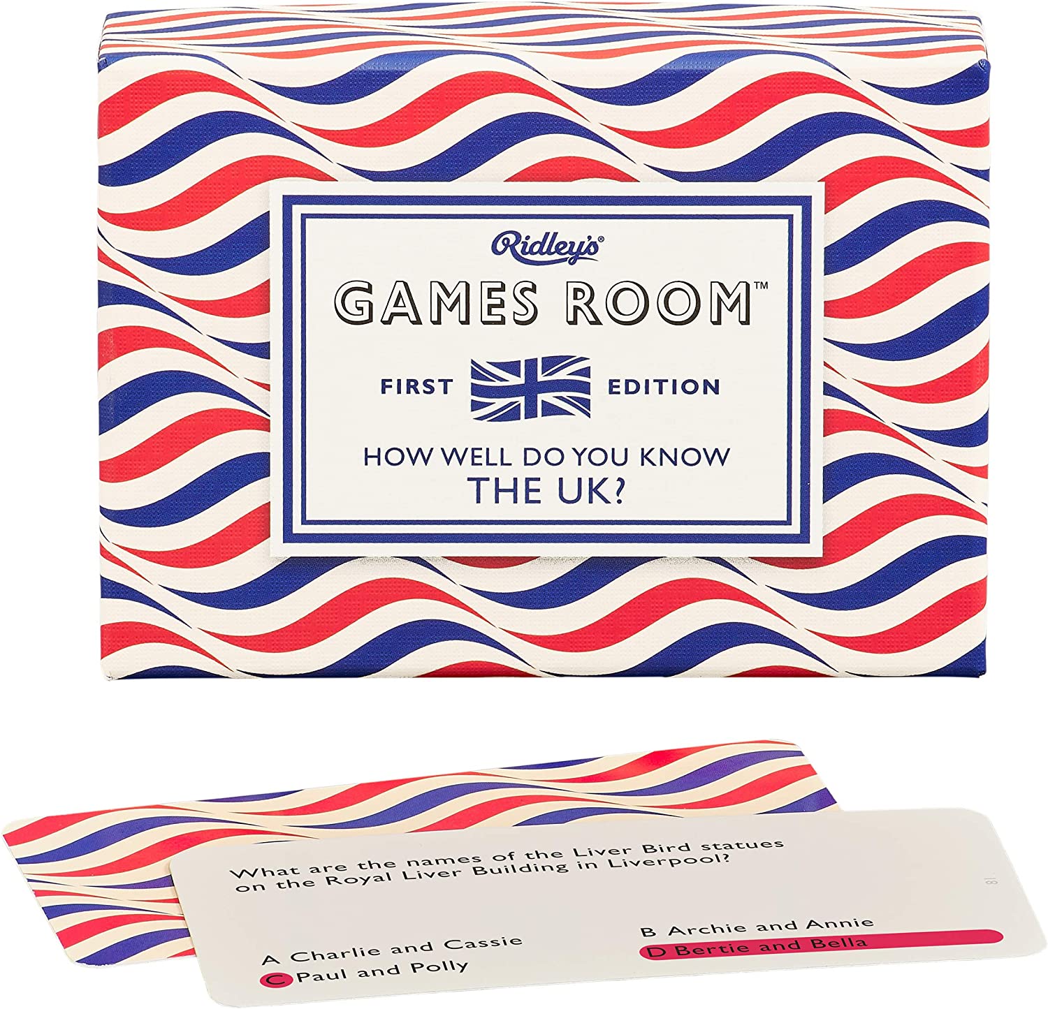How Well Do You Know the UK? Card Game - 140 Questions