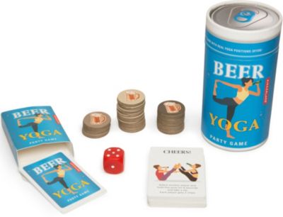 Yoga Party Game for Adults with Pose Cards