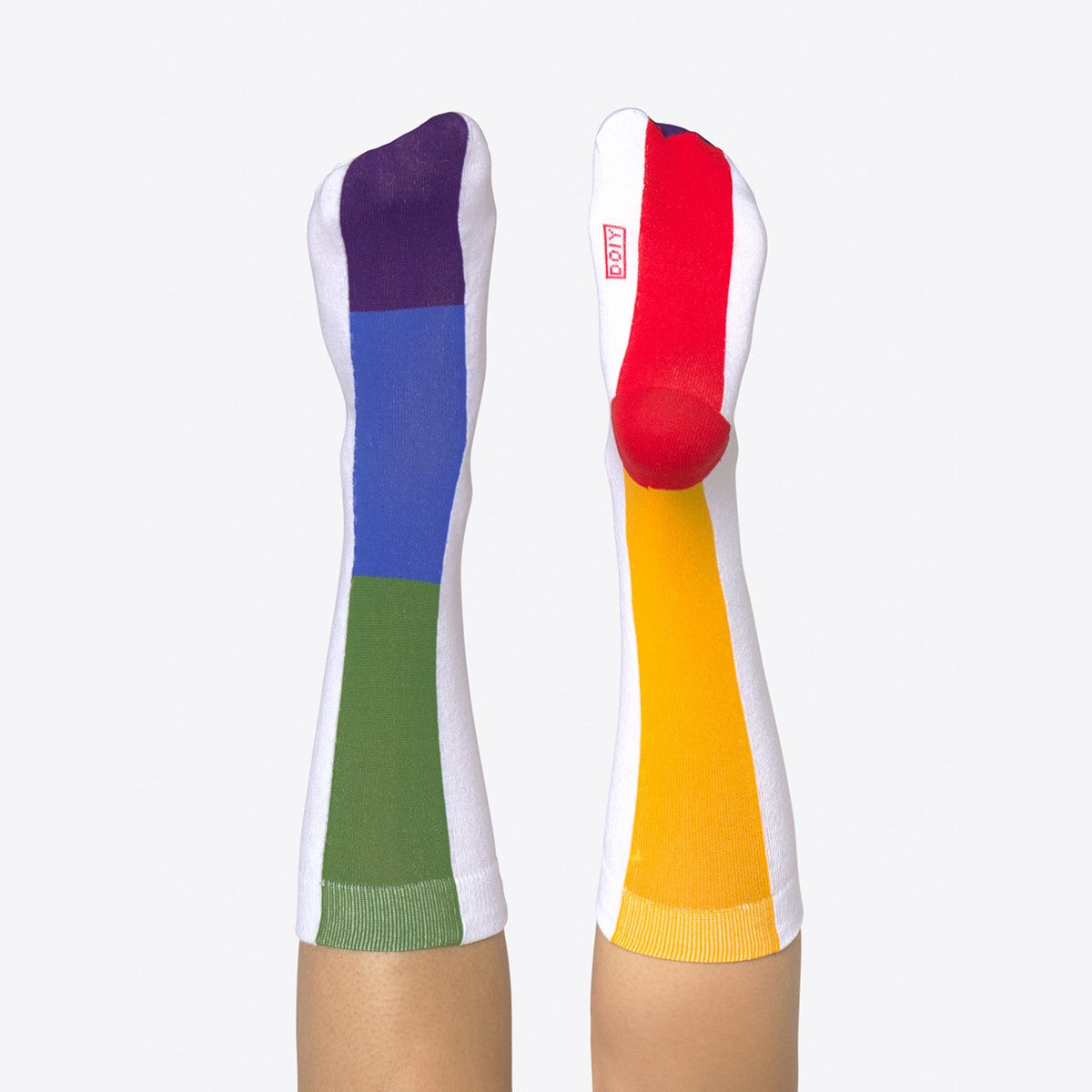 Rainbow Multicoloured Socks - One Size