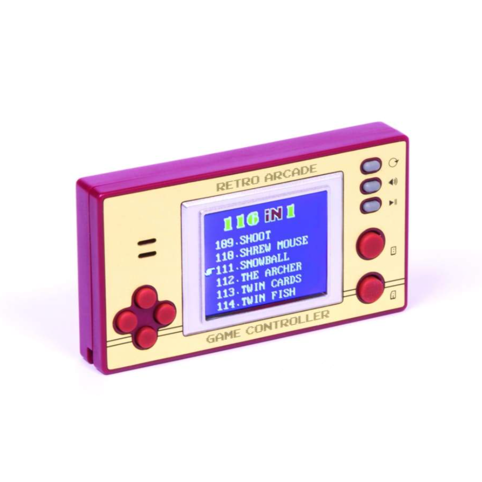 Retro Pocket Game Console LCD Screen - 100+ Games