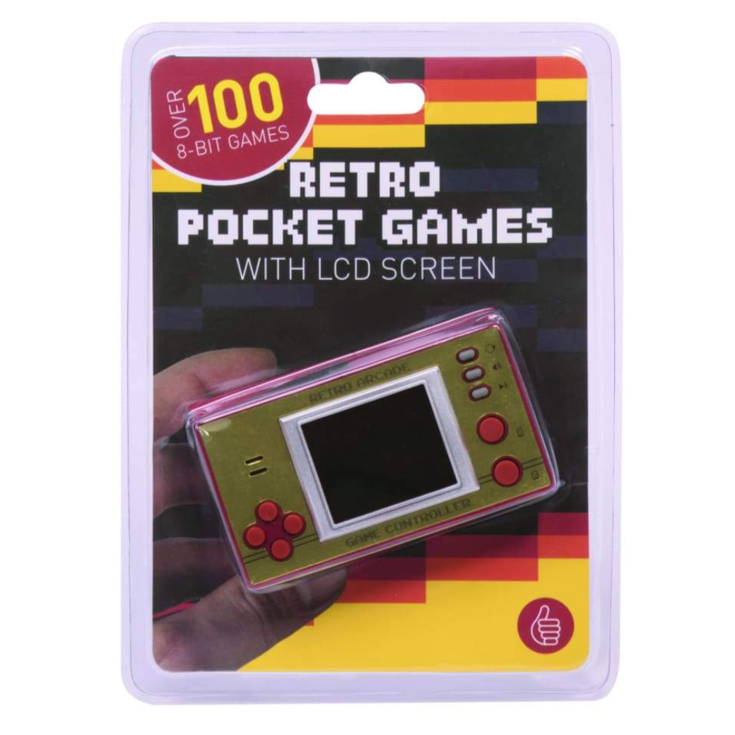 Retro Pocket Game Console LCD Screen - 100+ Games