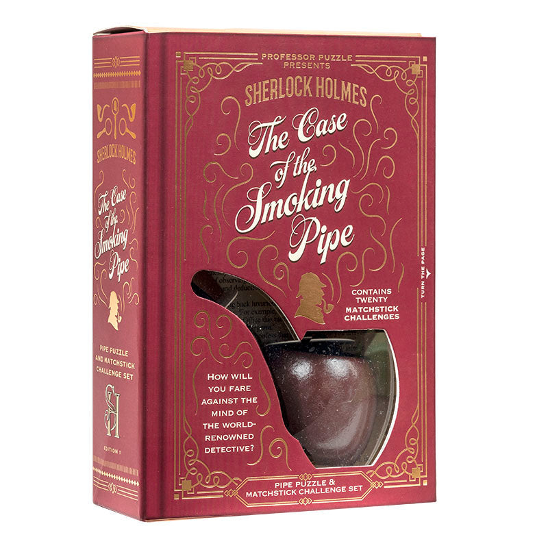 Smoking Pipe Matchstick Puzzle Challenge Set