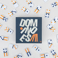 Dominoes Set - 28 Colourful Tiles Premium Packaging