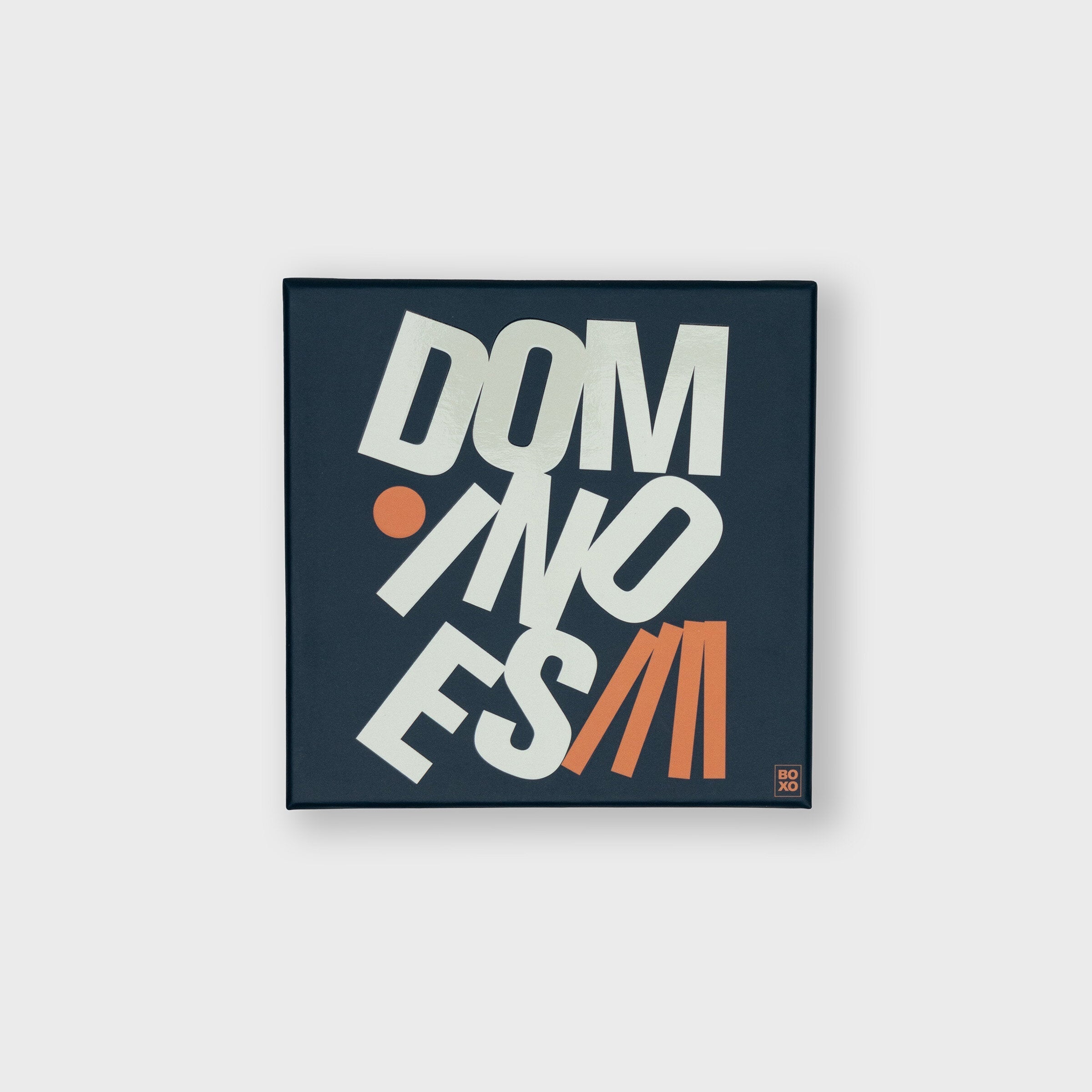 Dominoes Set - 28 Colourful Tiles Premium Packaging