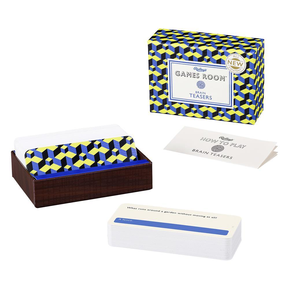 Brain Teasers Quiz Card Game - 140 Cards