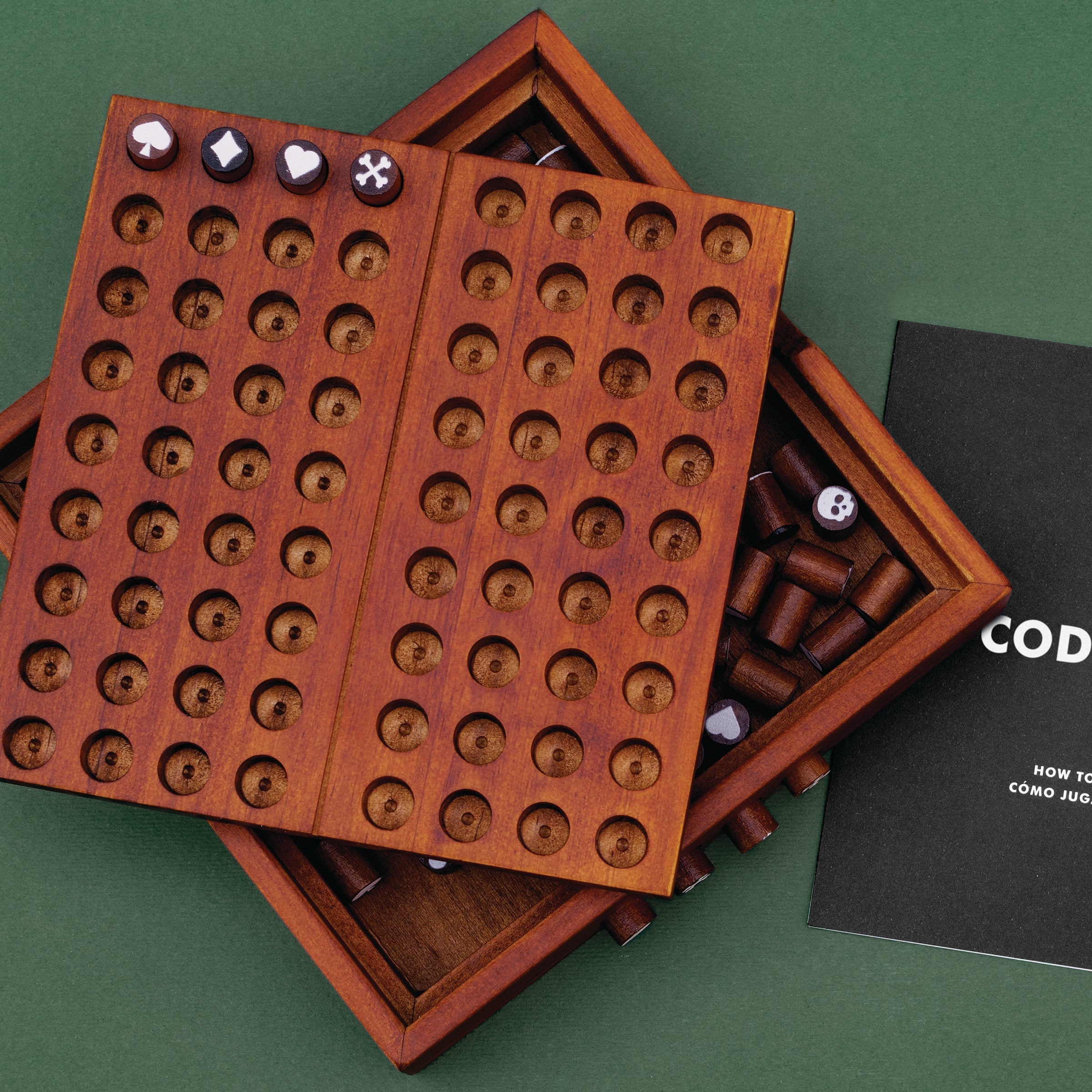 Codebreaker 2-Player Wooden Peg Game