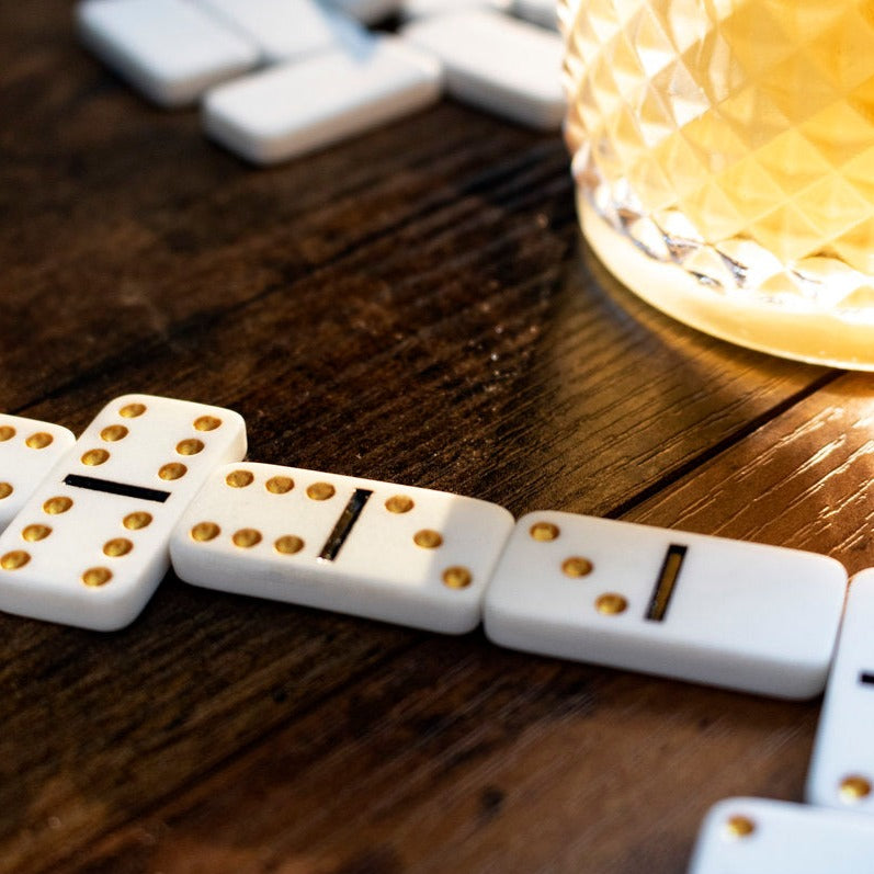 Mini Domino Set in Tin - 28 Pieces