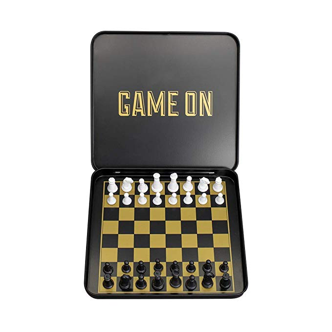 Magnetic Mini Travel Chess Set with Pouch