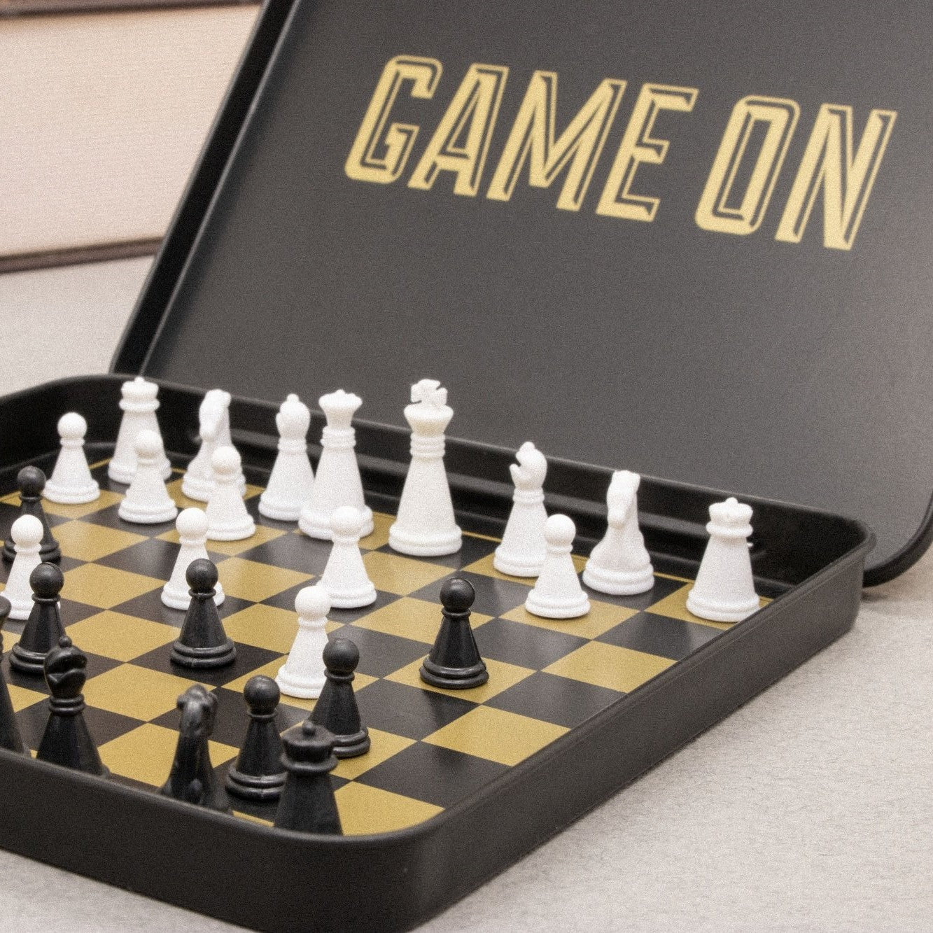 Magnetic Mini Travel Chess Set with Pouch