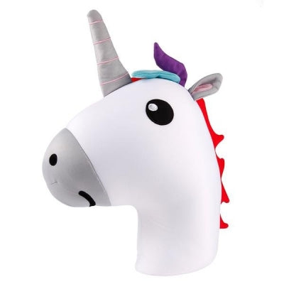 Unicorn Travel Neck Pillow 2-in-1 Zip and Flip