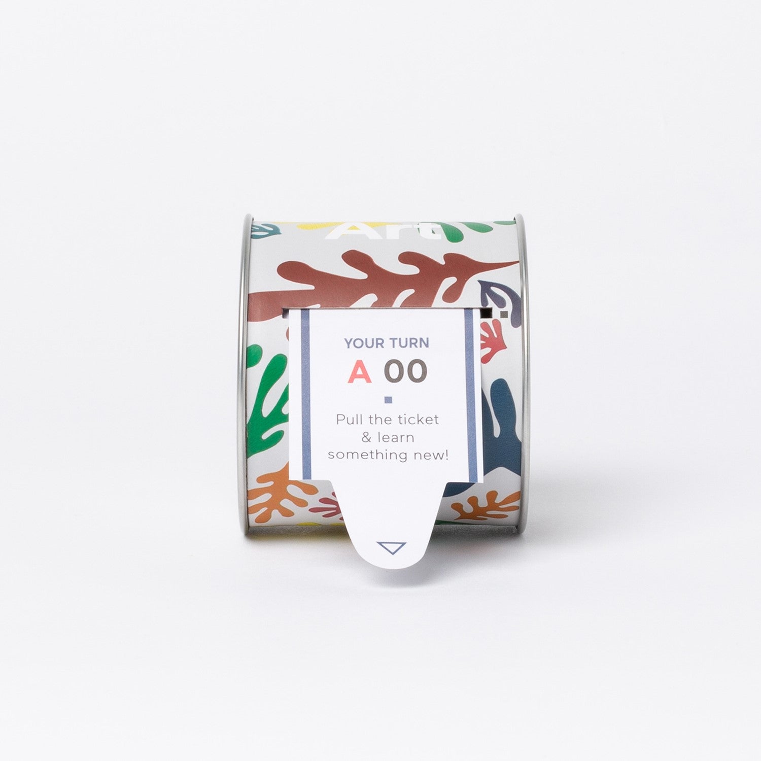 Art Facts Ticket Roll in Tin Box - 100 Facts