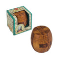 3D Wooden Barrel Interlocking Puzzle