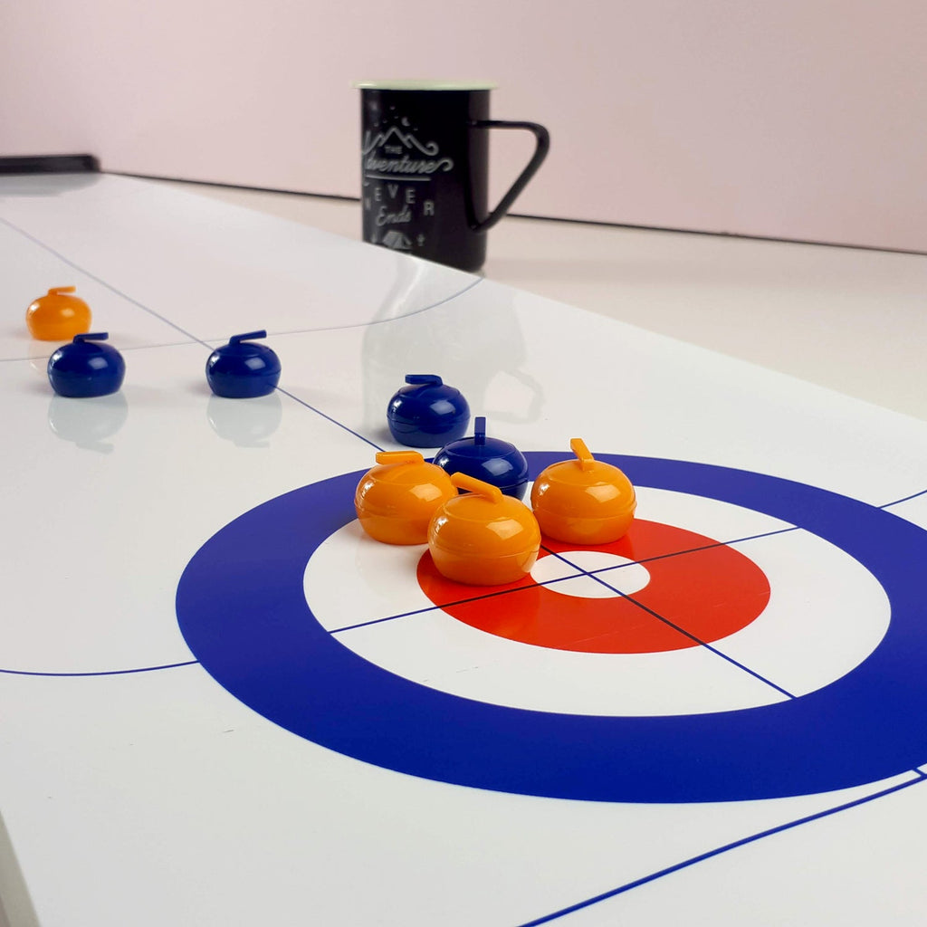Table Top Curling Game Set - 2 Players