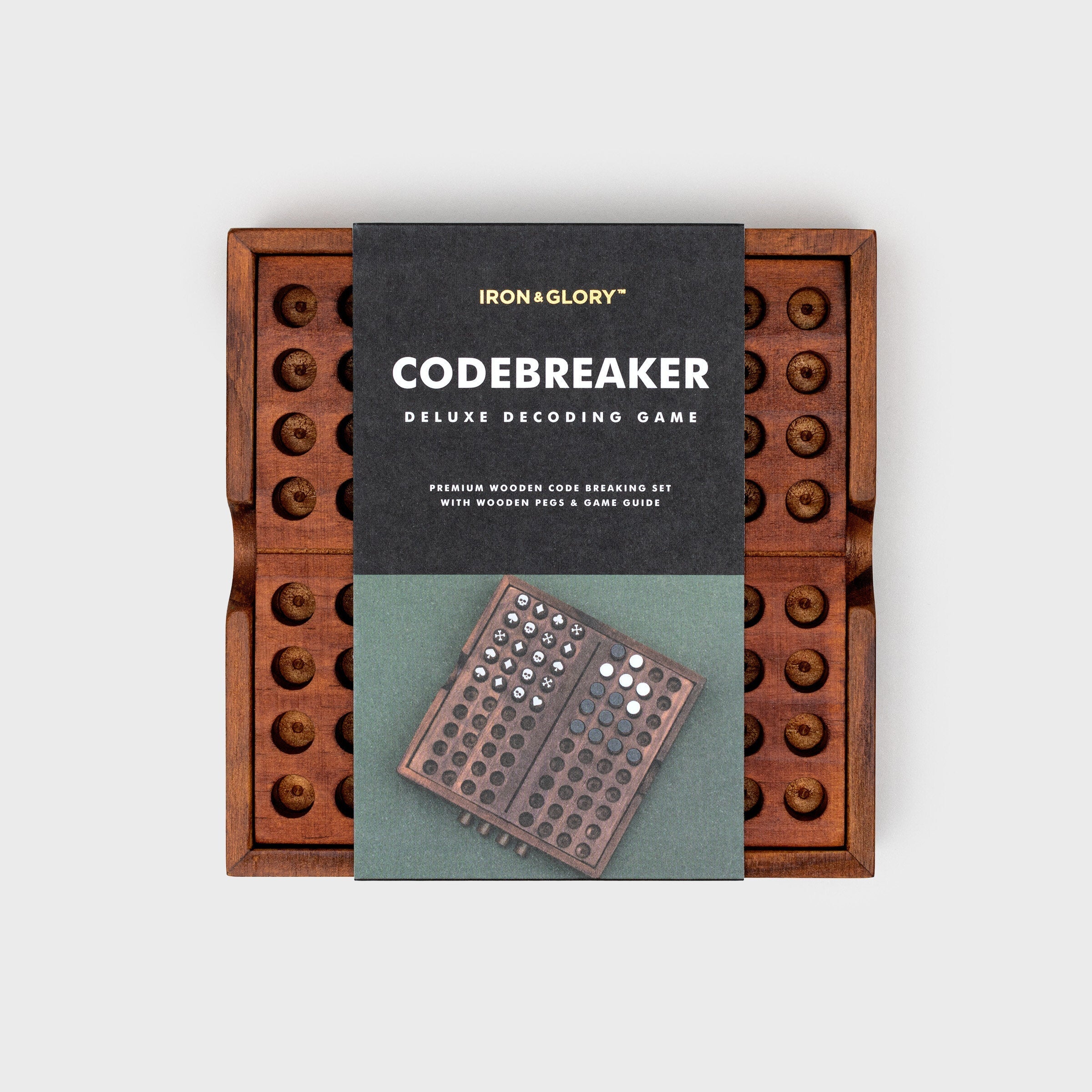 Codebreaker 2-Player Wooden Peg Game