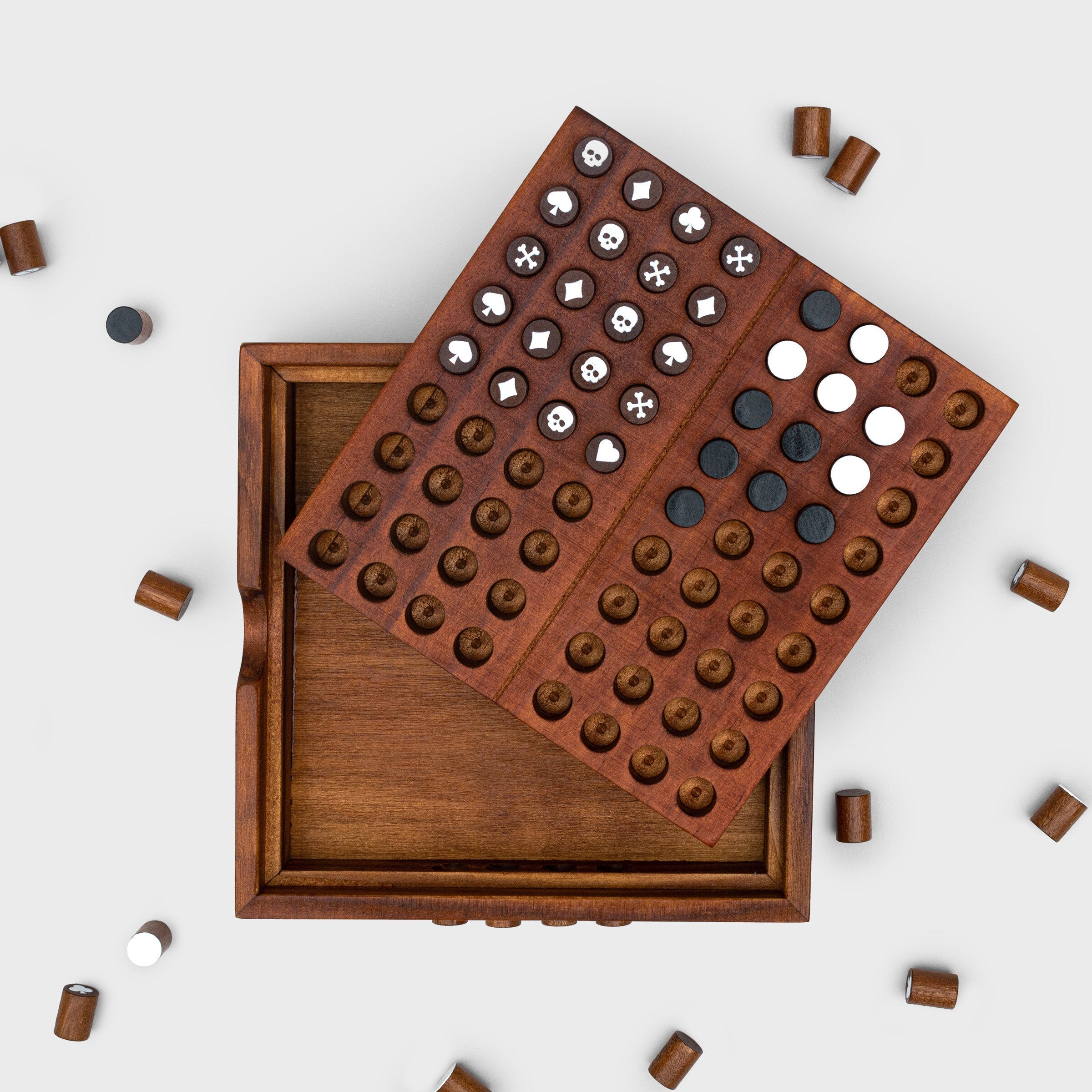 Codebreaker 2-Player Wooden Peg Game
